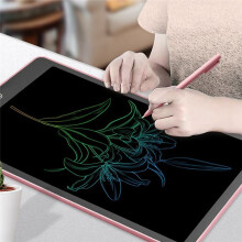 16-Zoll-BüRo-LCD-Handschrifttablett Buntes Handschrift-Kindermal-Graffiti-Handzeichnungstablett,Rosa
