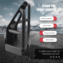 Metal Front Bumper for 1/10 RC Crawler Car Axial SCX10 90046 90047 RC4WD-D90 D110 Upgrade Parts