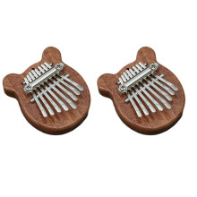 Kalimba Thumb Piano 8-Tone Portable Beginner Finger Piano Instrument A
