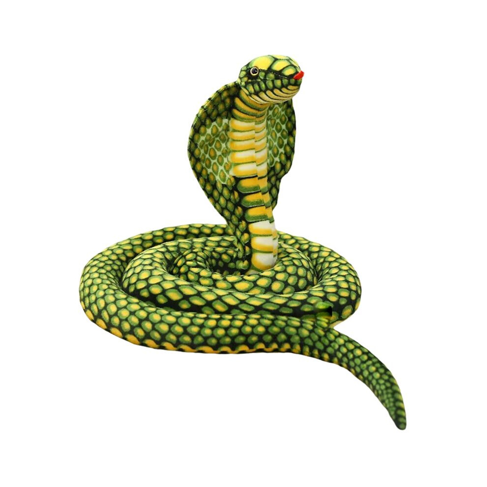 Simulation Doll Plush Toy Long Python Doll Rag Doll Coiled Snake Fake Snake Props 80Cm 6031501805638