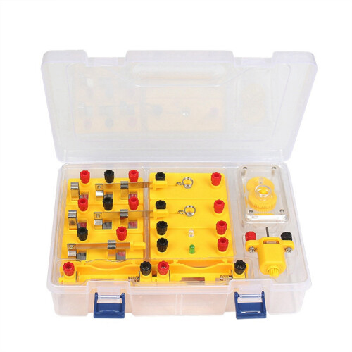 Electric Kids Toy Basic Circuit Electricity Learning Kit Physics Teaching Aids Education DIY Assembly Experiment