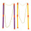 Detachable Double-Pole Bubble Rope, Colorful Bubble Ring, Colorful Bubbles, Large-Size Bubble Performance Tool 1