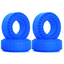 4pcs 1.9in Silicone Rubber Tire Wheels Insert Foam for 1/10 RC Crawler Car TRX4 Axial SCX10 Pro/Capra TF2/GEN8/MST