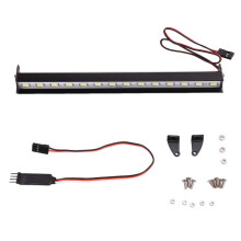 RC Auto Dak LED Lichtbalk Verstelbare Modus voor 1/10 Crawler SCX10 Wraith Capra TRX4 TRX6 CC01 180mm