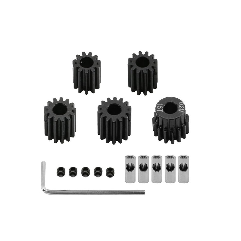 Photos - Other Toys 0.8M Motor Gear Set for 1/10 RC Rigs Crawler Axial Capra F9 SCX10 III AR45P Axle Upgrade Parts 11T+12T+13T+14T+15T