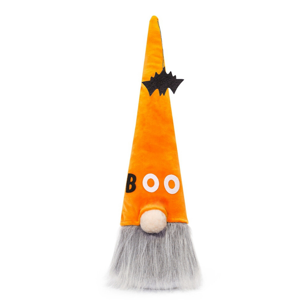 Halloween Faceless Doll Bat Standing Dwarf Plush Doll Halloween Decoration Set C 6031167573100