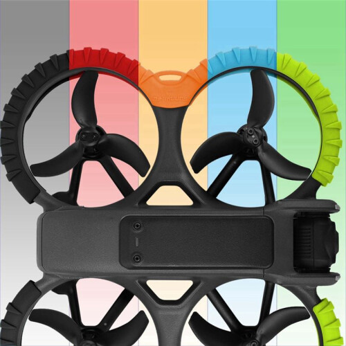 2Set Drone Accessories Set Includes Bumper Ring and Back Protection Case,Anti-Collision Impact Protector for AVATA 2,A