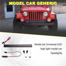 RC Car Roof LED Light Bar Adjustable Mode for 1/10 Crawler SCX10 Wraith Capra TRX4 TRX6 CC01 180mm