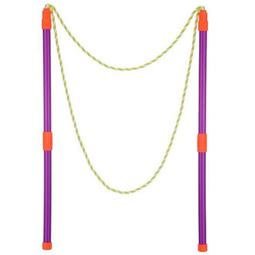 Detachable Double-Pole Bubble Rope, Colorful Bubble Ring, Colorful Bubbles, Large-Size Bubble Performance Tool 2