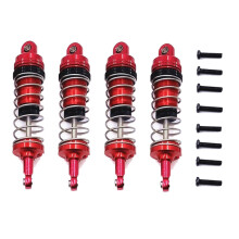 4 StüCke Einstellbarer All Metall StoßDäMpfer DäMpfer für 144001 124019 124018 RC Auto Upgrade Teile ZubehöR,1