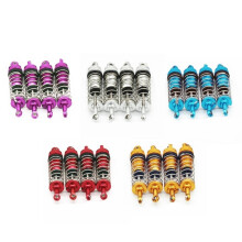 4 StüCke Einstellbarer All Metall StoßDäMpfer DäMpfer für 144001 124019 124018 RC Auto Upgrade Teile ZubehöR,1