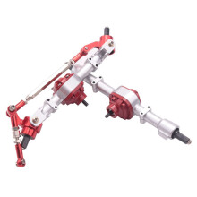 RC Auto Vorder- und Hinterachse Komplett für MN D90 D91 D96 D99S MN90 MN96 MN99 MN99S 1/12 RC Auto Upgrade Teile,Silber