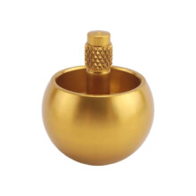 Tippe Top Metal Flip over Top Stainless Steel  Top Amazing Toy Gift, Golden