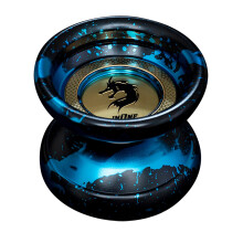 Professional Butterfly Yoyo Alloy Responsive Yoyo 10 Bearing Yoyo for Advanced Player with 10 Strings