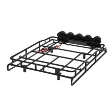 GepäCke TräGer Dach TräGer mit LED Dach Licht für MN D90 D99S MN98 MN99S MN-90 1/12 RC Auto Upgrade Teile