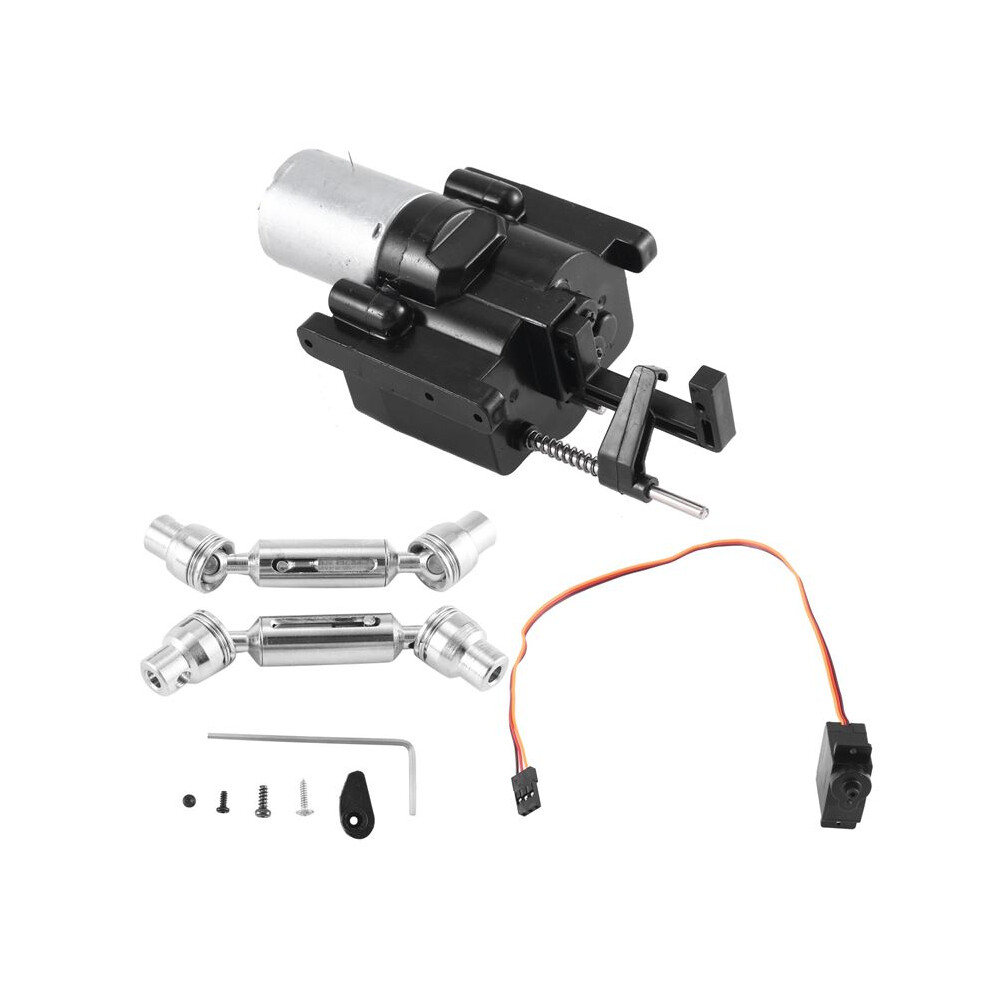 2 Speed Gearbox With Drive Shaft For Wpl C14 C24 B14 B36 Mn D90 Mn-90 Mn99s Rc Car Upgrade Parts 4712372673084