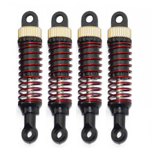 4 StüCk Stoß DäMpfer DäMpfer 45-ZJ04 für XLH Xinlehong 9145 Hosim 9145 1/20 Truck RC Auto Ersatz Teile ZubehöR