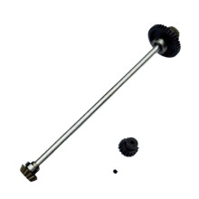 Metall Haupt Achsen Zentral Antrieb Welle mit 17T Motor Getriebe Set für A959 A969 A979 K929 1/18 RC Auto Upgrade Teile