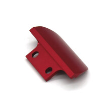Metall Vorder StoßStange für 144001 124017 124019 RC Auto Upgrade Teile ZubehöR,Rot