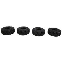 4 StüCke 115 MM 1,9 Gummireifen Radreifen für 1/10 RC Crawler Auto Axial SCX10 90046 AXI03007 TRX4 D90 TF2 CC01