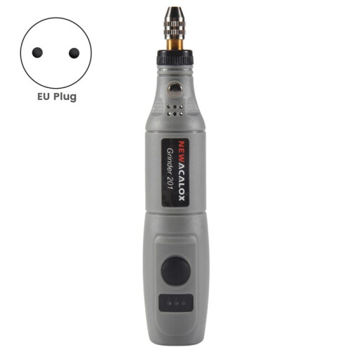 EU Plug,220V  Electric Drill Power Tools Multifunctional Grinder Grinding Accessories Set Speed Engraving Pen -GRAY1 1