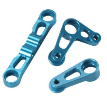Metalen Stuurconstructie voor XV-01 XV01 FF-03 FF03 1/10 RC Auto-Upgrades Onderdelen Accessoires