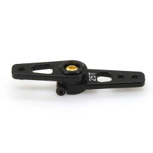 Aluminium Legierung 25T Winkel Verstellbarer Servo Arm Doppel Kopf Servo Horn für Futaba Savox Servo HSP HD Xcore RC Auto