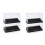 4X  Figure Display Box, Stackable Dustproof Building Block Display Box for Action Figure Toys 1
