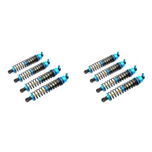 4x para 1/10 TT02B Amortecedor Dianteiro e Traseiro de Metal Elétrico Peças de Atualização Acessórios para Carros de Brinquedo