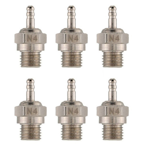 6X N4 Glow Plug  for 1/10 Hpi Hsp Rc Car Boat