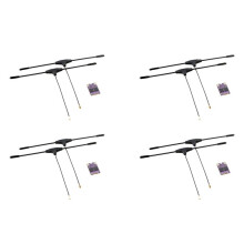 4X ES900 DUAL RX ELRS Diversity-Ontvanger 915MHz Ingebouwde TCXO voor RC Vliegtuig FPV Lange Afstand Drones DIY-Onderdelen
