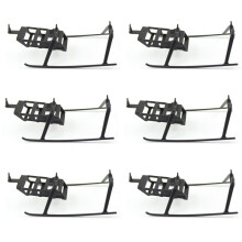 6X Landningsställ för XK K110 K110S V977 RC Helikopter Flygplan Drone Reservdelar Uppgraderingstillbehör