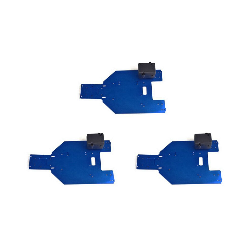 3X 10977 Aluminum Alloy Chassis Plate For Vrx Rc Car Remote Control Fit Rh1043/1045 Rear Axle Design Desert Card 4711221127242