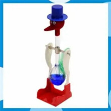 2X Transparent Drinking Bird with Fluid Perpetual Motion Balance Drink Water Bird Non-Stop Kids Educational Toys,A