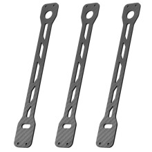 3X Kolfiber Andra Golvplatta för TT02 TT02B TT-02 TT-02B 1/10 RC Biluppgraderingar Delar Tillbehör