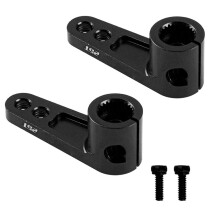 8 Stuks Metalen 25T Servohoorn Servoarm Compatibel met Futaba Savox Power HD Servo voor 1/8 1/10 RC Off-Road Driftauto,2