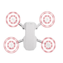16 Pièces Séries 4726 Hélice pour 2 Drone Accessoires Légers Lame de Rechange Aile Pièces de Rechange pour 2 D
