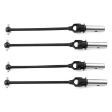 2X RC-Car-Upgrade, Vorderer und Hinterer Universal-Antriebswellensatz für 1/8 Mugen Seiki MBX8R E2218 E2219 RC-Car-Upgrade-Teile