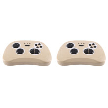 2X Kinder-Elektrofahrzeug-Fernbedienung HH677K-2.4G Fernbedienung Sanftstart-Fernbedienung Beige