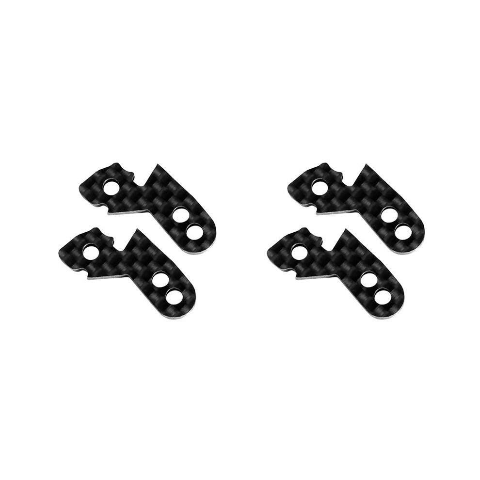 Photos - Parts for Drones & RC models 2X Carbon Fiber Steering Plate Kit for 1/10 TT02 RC Car Upgrade Accessories