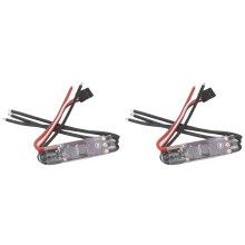 2X AM32 32-Bit ESC 2-4S Enhanced Version 40A Speed Controller with 5V2A BEC Module for RC Crawler Drone Brushless Motors