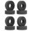 8 Peças Pneu de 1,9 Polegadas Esponja Macia Espuma Ajuste 1/10 RC Esteira 110-120 mm Diâmetro 1,9 Polegadas Pneus 1