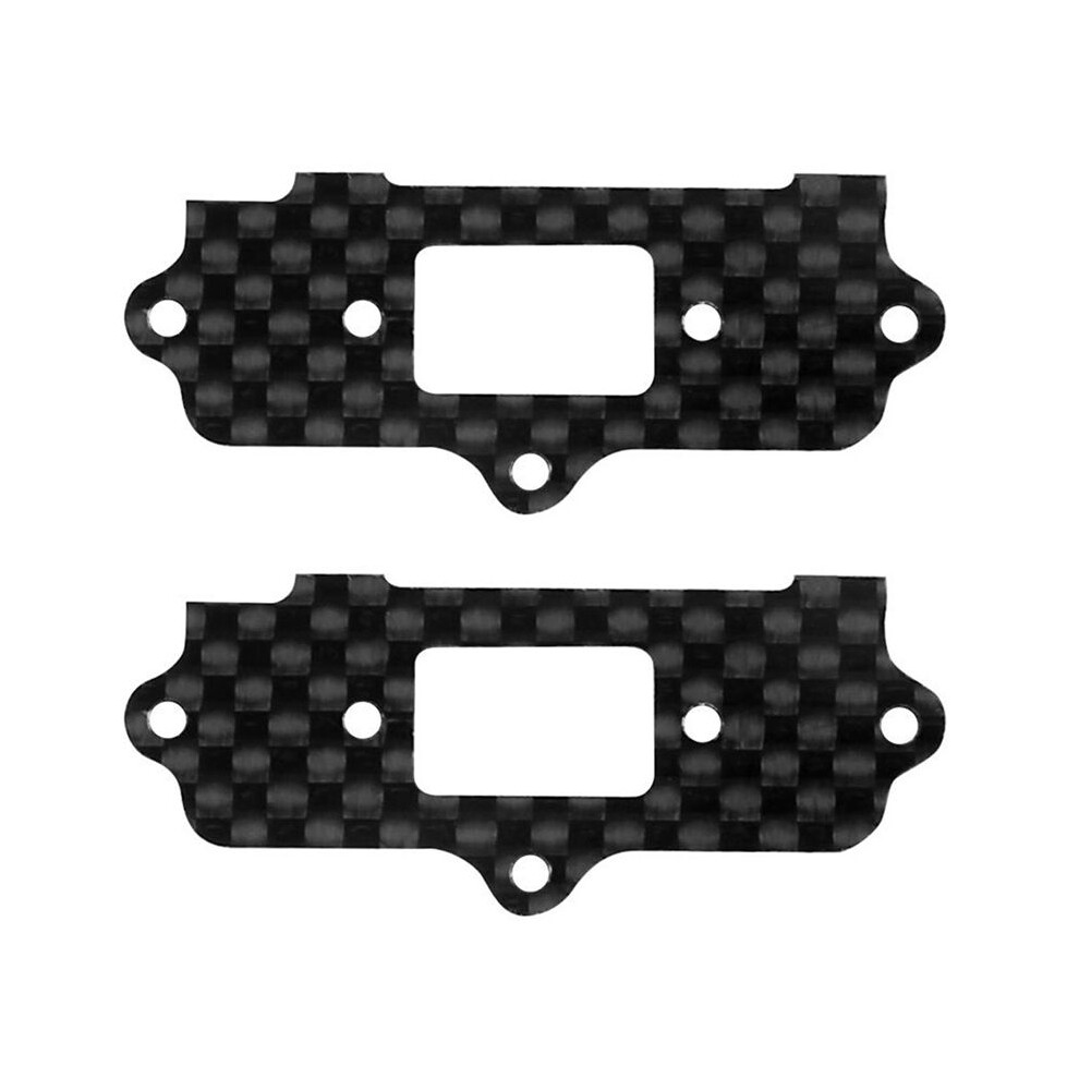 2X Rc Car Carbon Fiber Cover Plate For 1/10 Mp10 Mp9e Op To-209-S Rc Car Upgrade Accessories 6032211599350