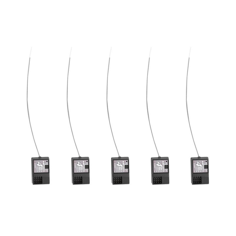 5X 4Ch 2.4Ghz Radio Control System Receiver For Ga-4H-Tx Transmitter,Rc Car Boat Model Receiver Light 6032211591149