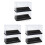 6X  Figure Display Box, Stackable Dustproof Building Block Display Box for Action Figure Toys 2