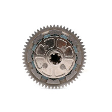 2X 57T 0.8Mod Slipper Clutch Spur Gear ARA310949 pour 1/10 Arrma Senton Granite Vorteks Rock 1/8 Typhon Upgrade Parts, 2
