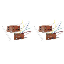2X 6CH 2.4G Afstandsbediening Hoge Kwaliteit 27MHz Circuit PCB Zender Ontvanger Bord voor RC Auto Speelgoed Onderdelen