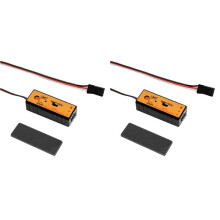 2X Giroscopio RC A 2 Assi per Auto RC Drift, Auto Piatte, Giroscopio RC, Accessori per Giocattoli Modello RC