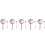 5X Kids Percussion Lollipop Drum, 6Inch 1