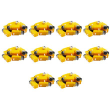 100 Delar Car Tt Motor Lansering Car Gear Motor för